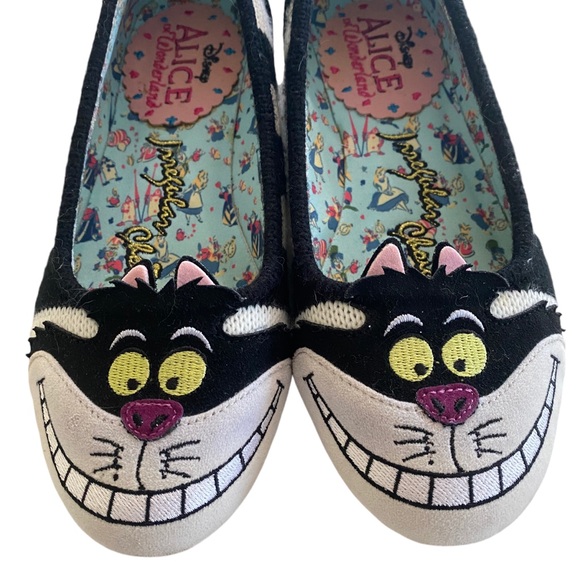 Irregular Choice’s “Alice in Wonderland” collection: Cheshire CATS flats 37 6.5 - Picture 4 of 12